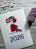 couverture du calendrier lapin 2026